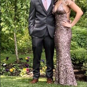 Scala Size 2 worn once Amethyst color dress